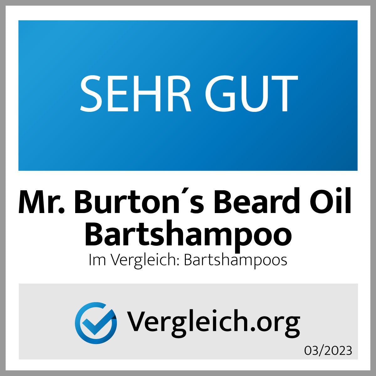 Bartshampoo Mr. Burtons classic (200ml) -milde Pflege ohne Silikone