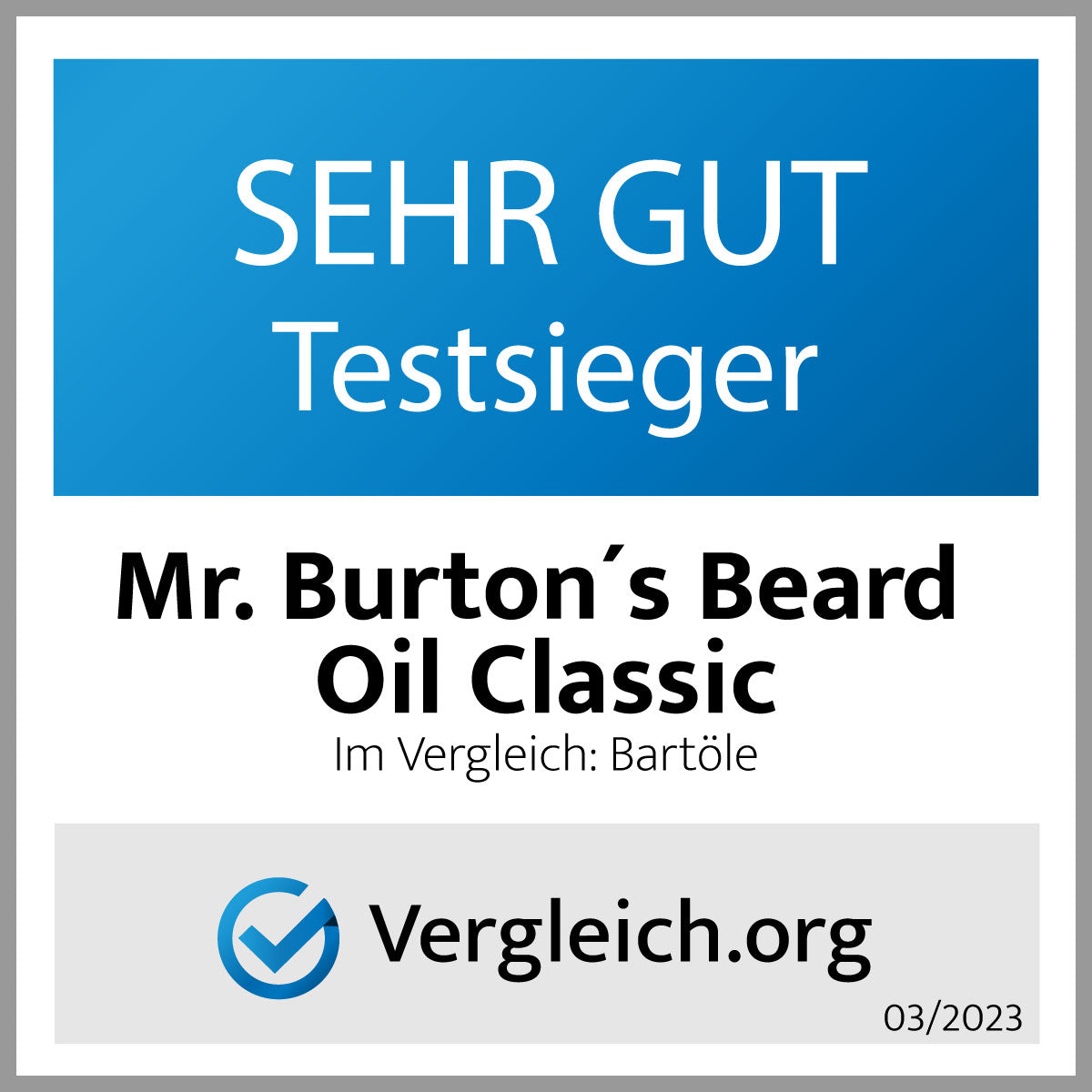Mr. Burton´s Beard Oil "classic" - Duft: süßlich- männlich- herb - Made in Germany - vegan