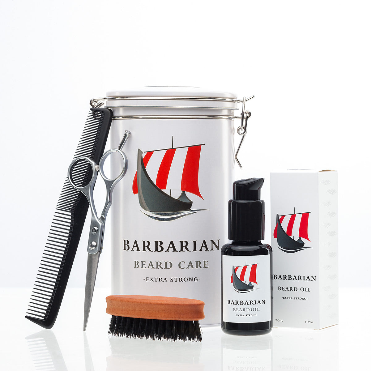 Barbarian Bartpflege Set de Luxe